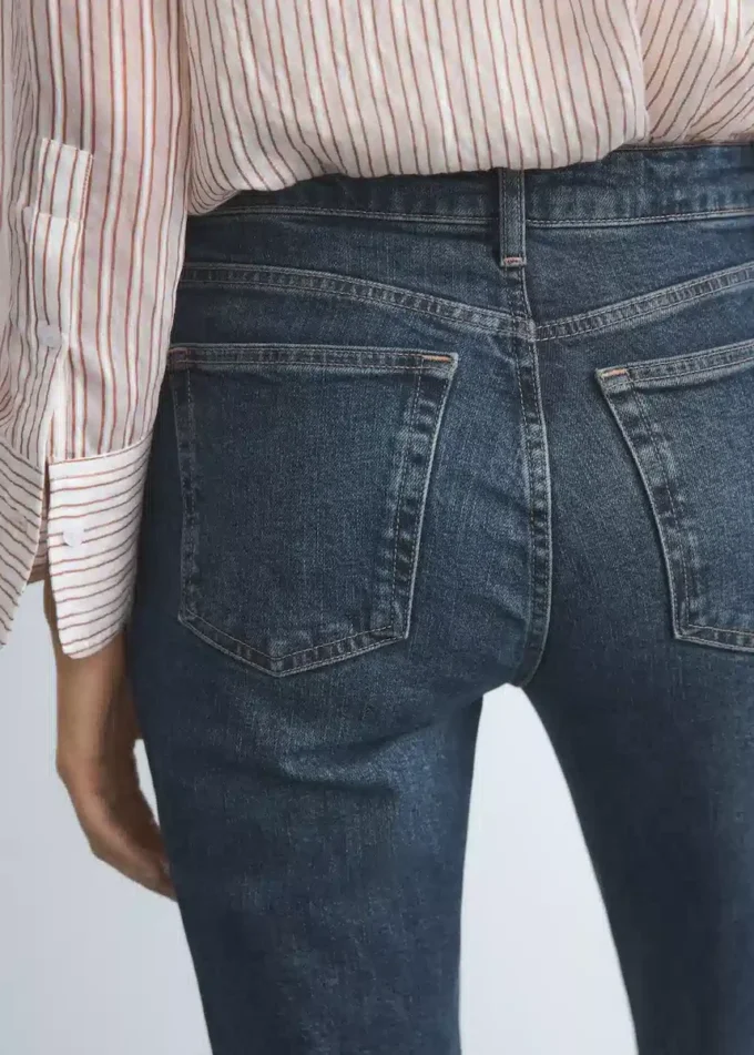 Jeans slim fit a vita media Jeans slim fit a vita media