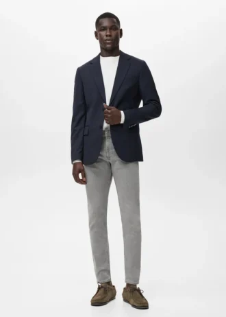 Jeans slim fit grigio slavato Jan