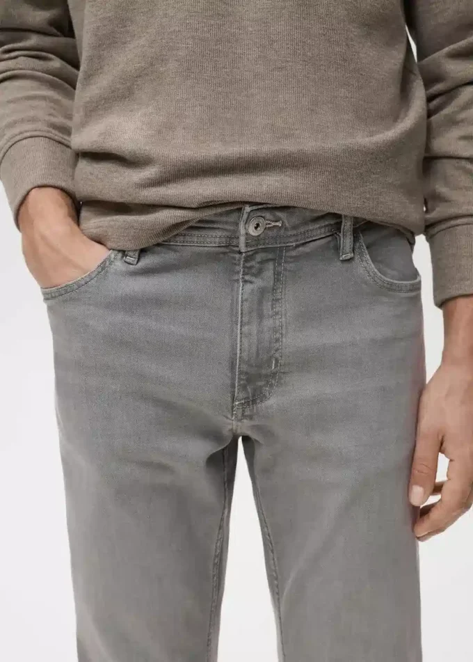 Jeans slim fit grigio slavato Jan Jeans slim fit grigio slavato Jan