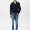 Jeans slim fit Jan con lavaggio medio sbiadito Jeans slim fit Jan con lavaggio medio sbiadito