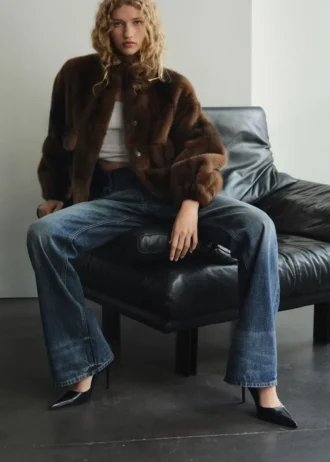 Jeans svasati a vita media