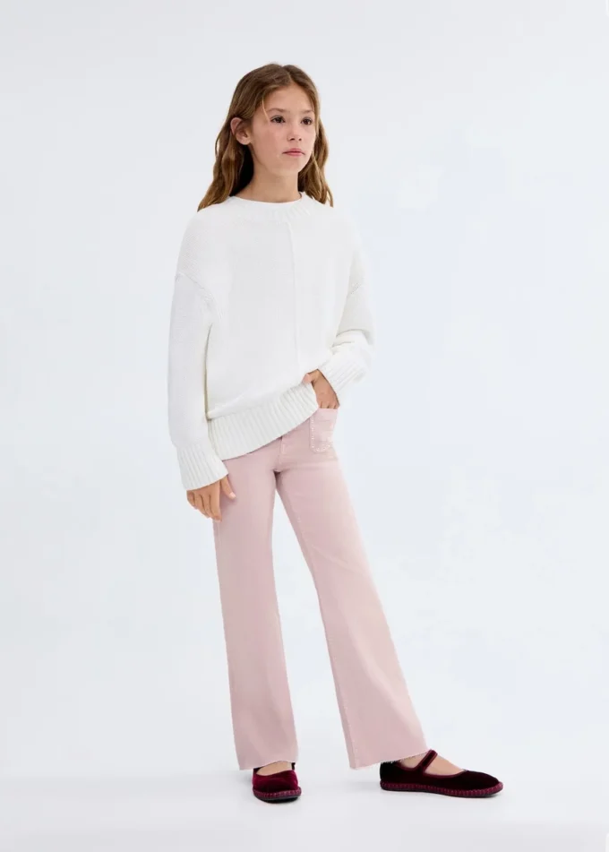 Jeans svasati con borchie Jeans svasati con borchie