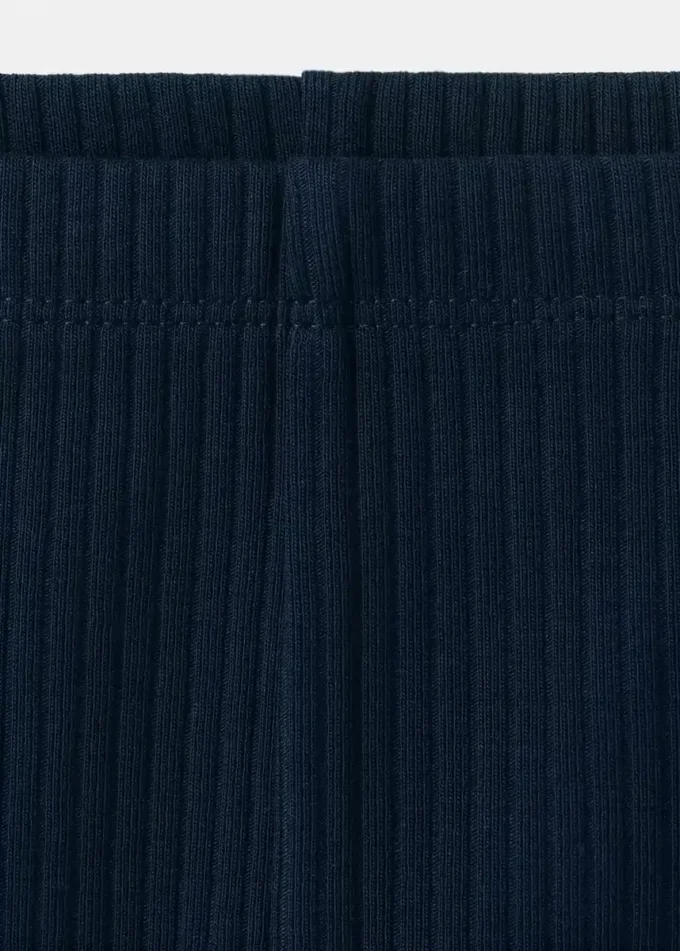 Leggings in cotone a costine Leggings in cotone a costine