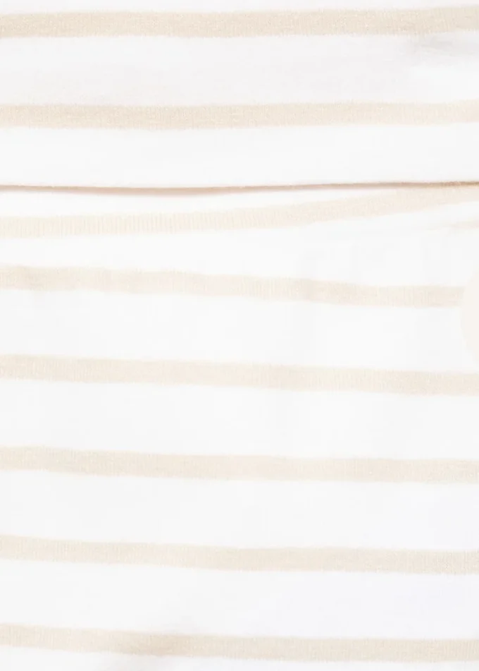 Leggings in cotone a righe Leggings in cotone a righe