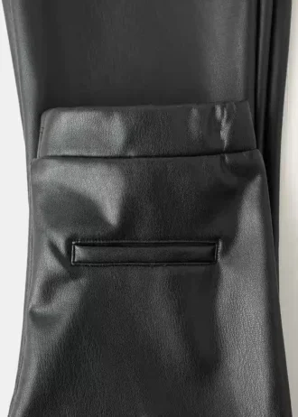 Leggings in ecopelle