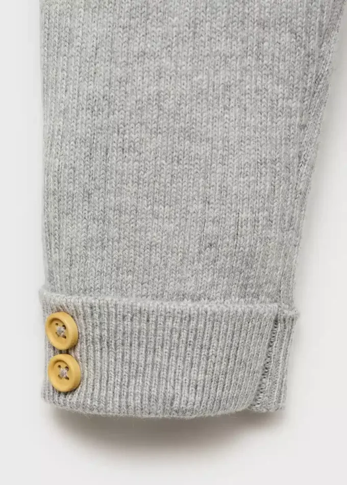 Leggings in maglia a coste