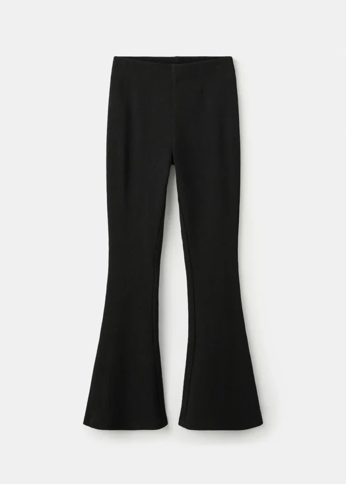 Leggings svasati in cotone Leggings svasati in cotone