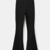 Leggings svasati in cotone Leggings svasati in cotone