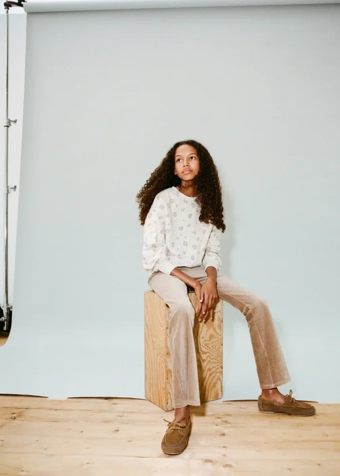 Leggings svasati in velluto a coste Leggings svasati in velluto a coste