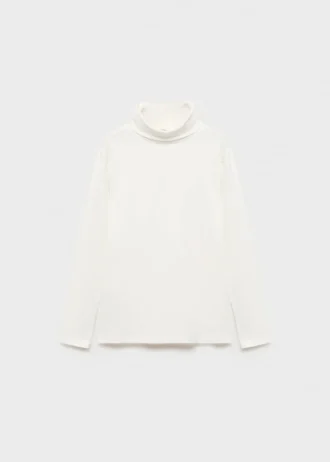 Maglia a collo alto con maniche lunghe