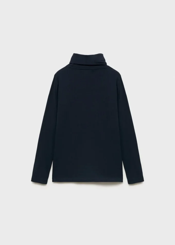 Maglia a collo alto con maniche lunghe Maglia a collo alto con maniche lunghe