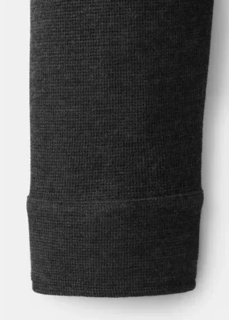 Maglia polo strutturata lavorata a maglia