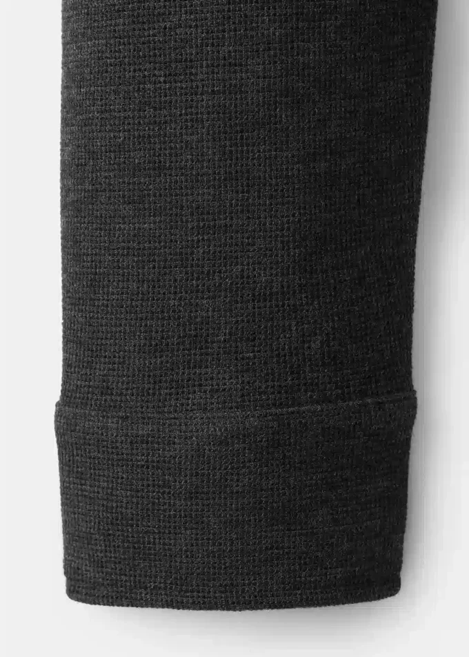 Maglia polo strutturata lavorata a maglia Maglia polo strutturata lavorata a maglia