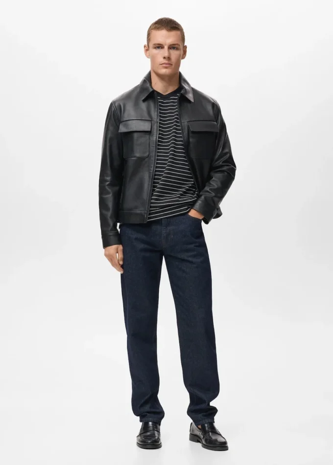 Maglietta a maniche lunghe a righe Maglietta a maniche lunghe a righe