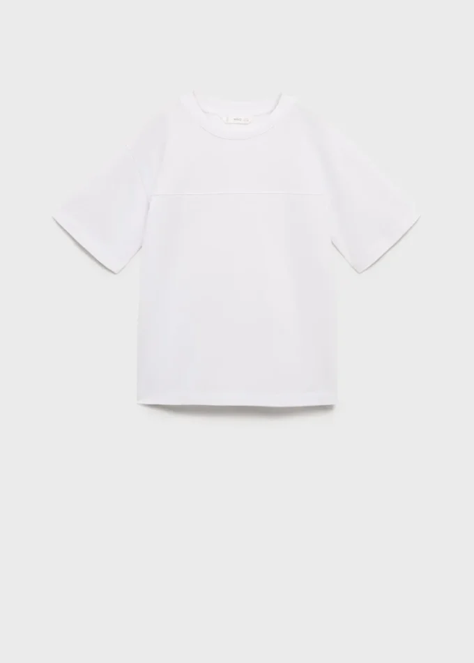 Maglietta con cuciture a vista Maglietta con cuciture a vista