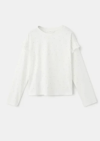 Maglietta con strass