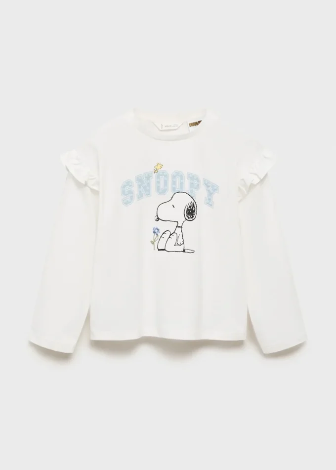 Maglietta in cotone Snoopy Maglietta in cotone Snoopy