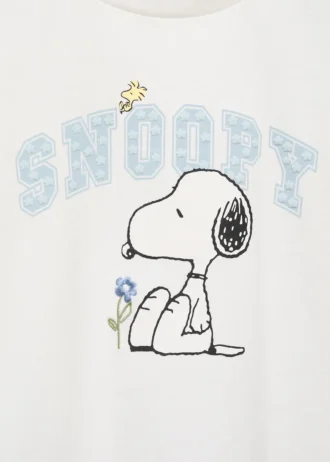 Maglietta in cotone Snoopy