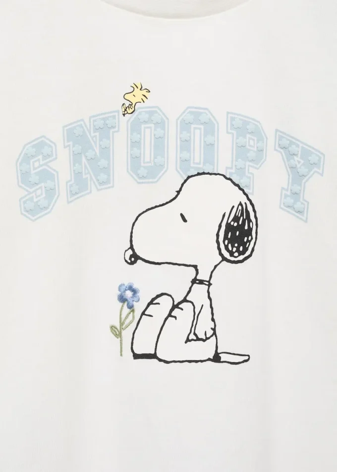 Maglietta in cotone Snoopy Maglietta in cotone Snoopy