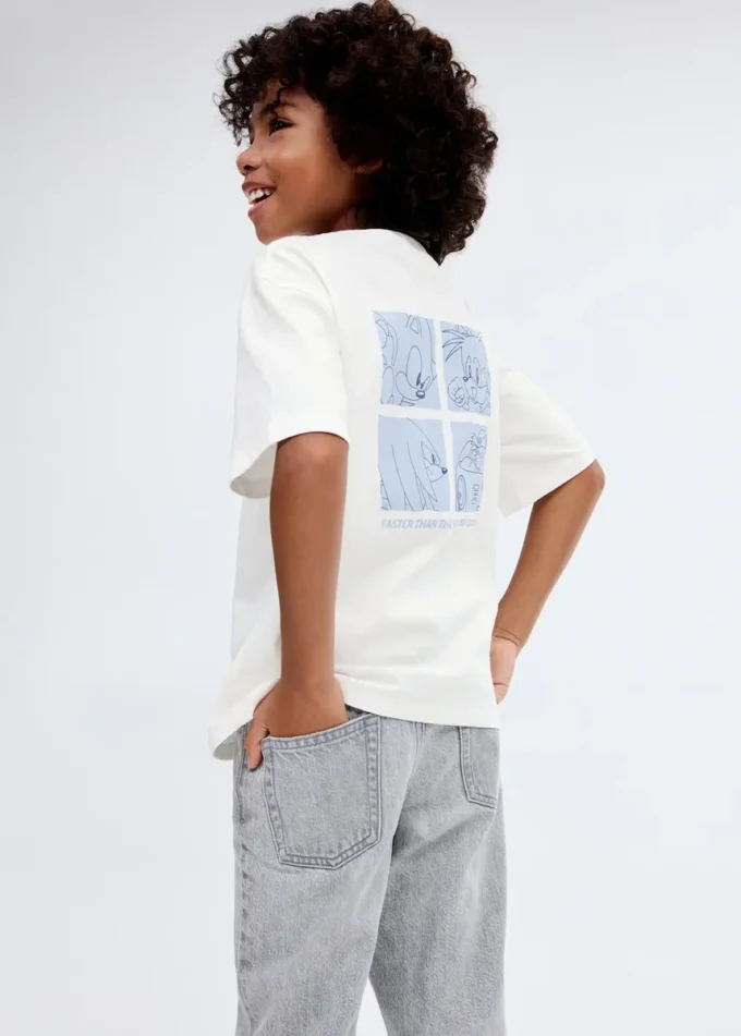 Maglietta in cotone Sonic Maglietta in cotone Sonic