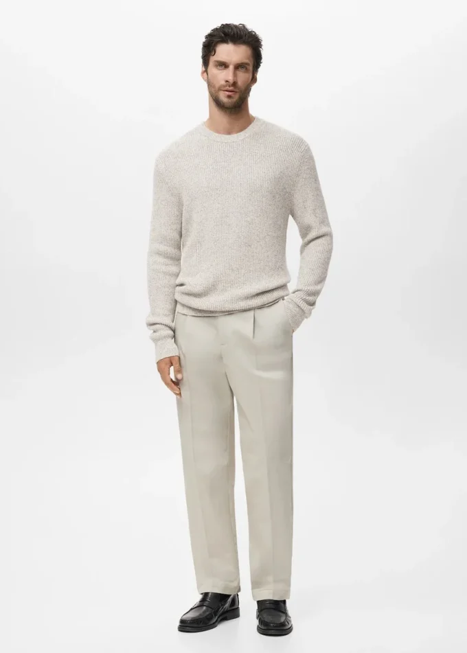 Maglione 100% cotone maculato Maglione 100% cotone maculato