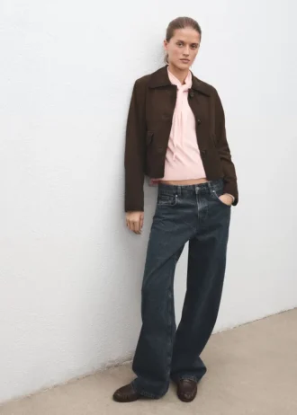 Maglione a collo alto con nodo