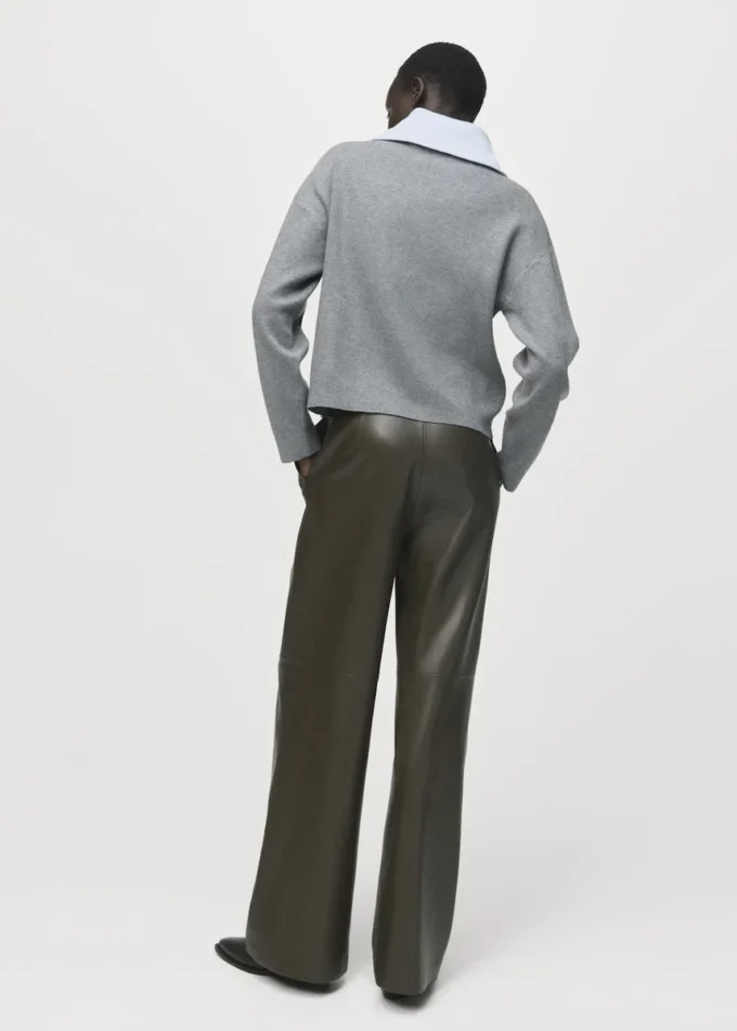 Maglione a collo alto con zip Maglione a collo alto con zip