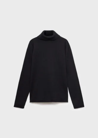 Maglione a collo alto in maglia