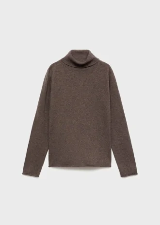 Maglione a collo alto in maglia