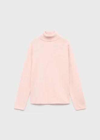 Maglione a collo alto in maglia