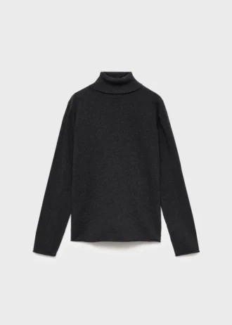 Maglione a collo alto in maglia