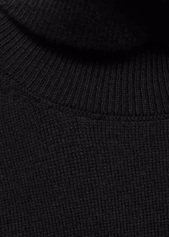 Maglione a collo alto in maglia