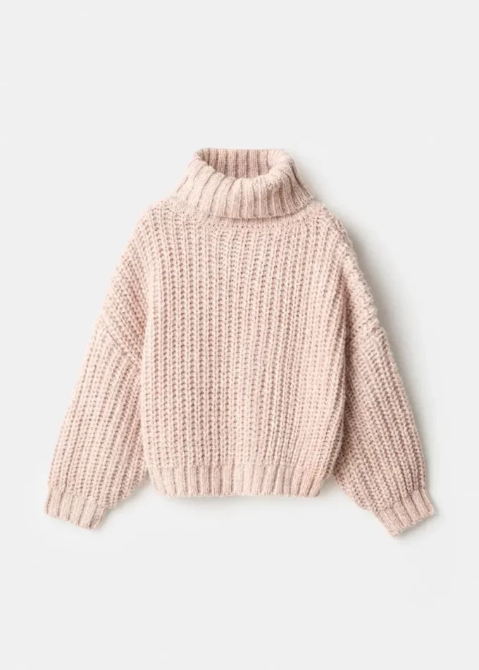 Maglione a collo alto in maglia Maglione a collo alto in maglia