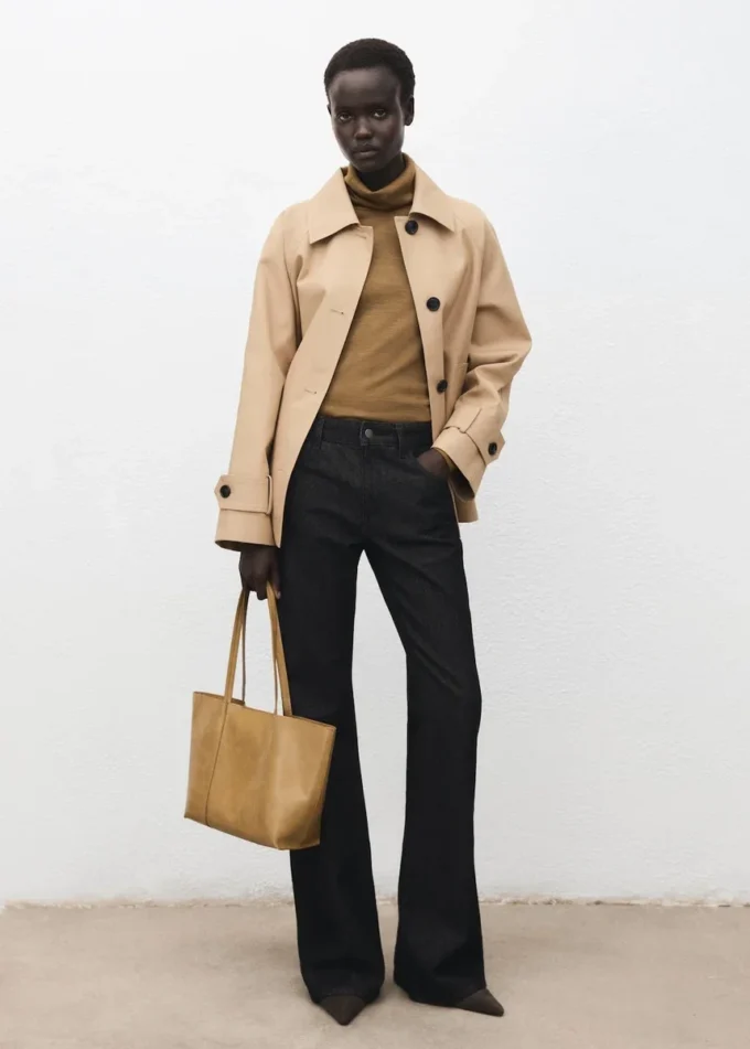 Maglione a collo alto in misto lana Maglione a collo alto in misto lana