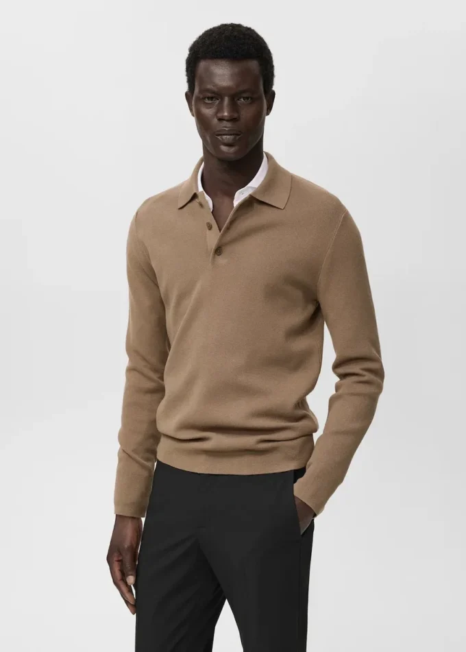 Maglione a collo alto lavorato a maglia Maglione a collo alto lavorato a maglia