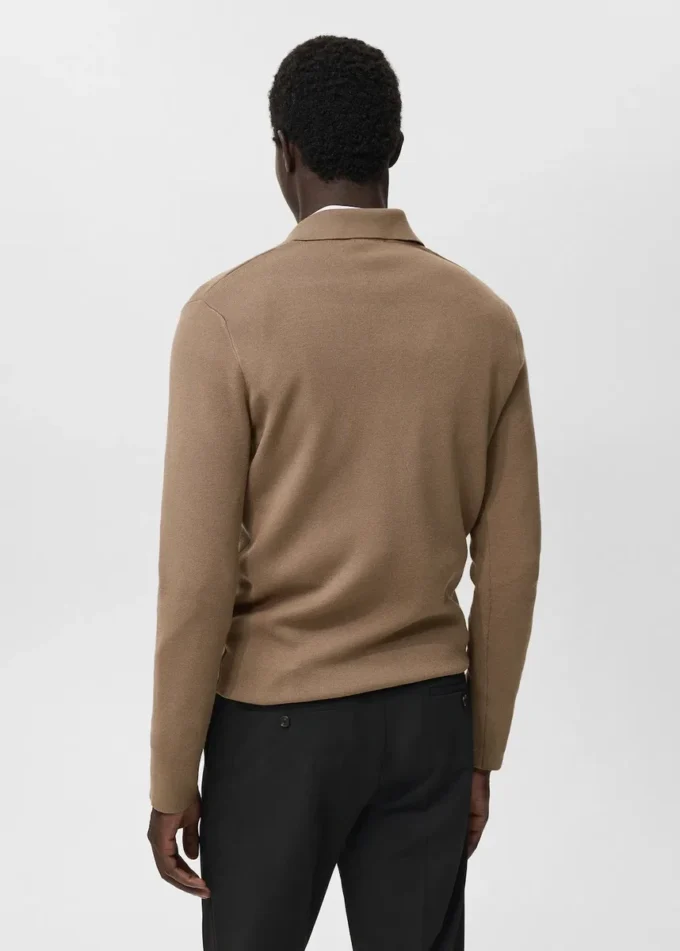 Maglione a collo alto lavorato a maglia Maglione a collo alto lavorato a maglia