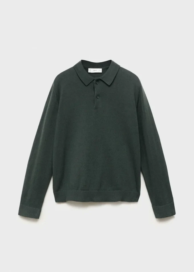 Maglione a collo alto lavorato a maglia Maglione a collo alto lavorato a maglia