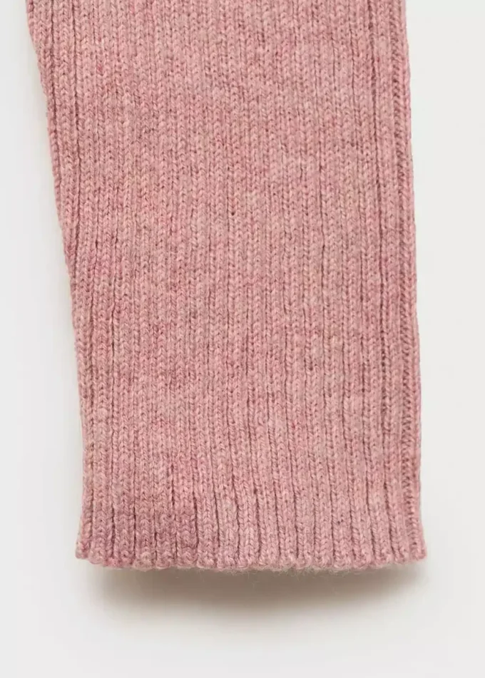 Maglione a costine con bottoni