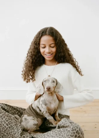 Maglione a costine lavorato a maglia