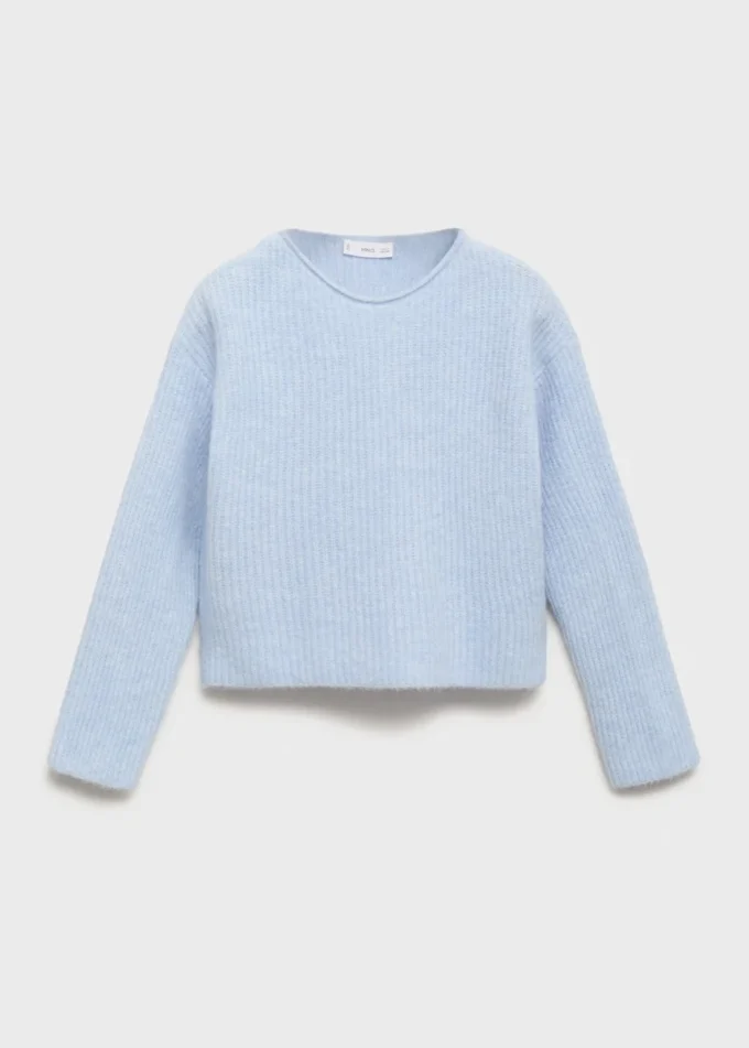 Maglione a costine lavorato a maglia Maglione a costine lavorato a maglia