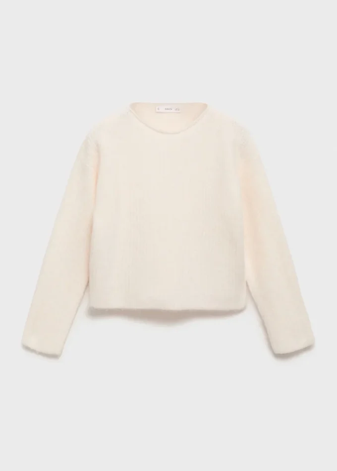 Maglione a costine lavorato a maglia Maglione a costine lavorato a maglia