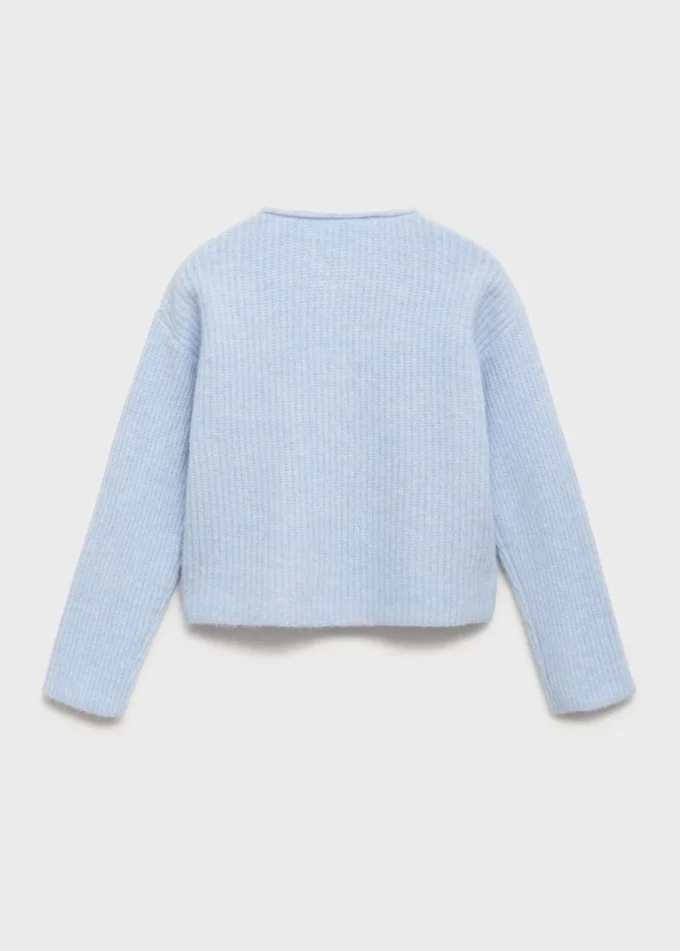 Maglione a costine lavorato a maglia Maglione a costine lavorato a maglia