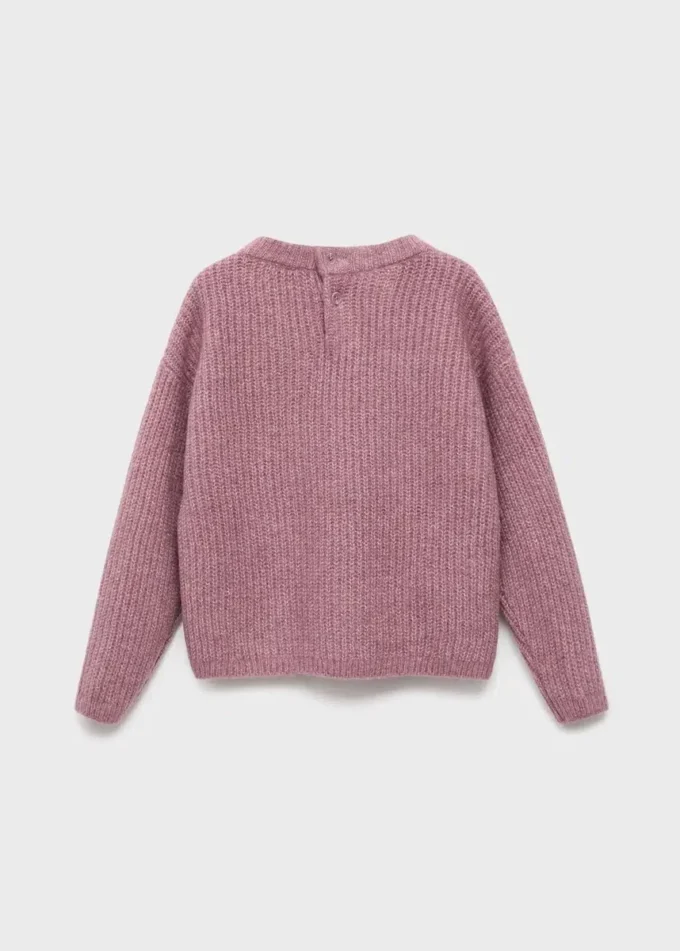 Maglione a costine lavorato a maglia Maglione a costine lavorato a maglia