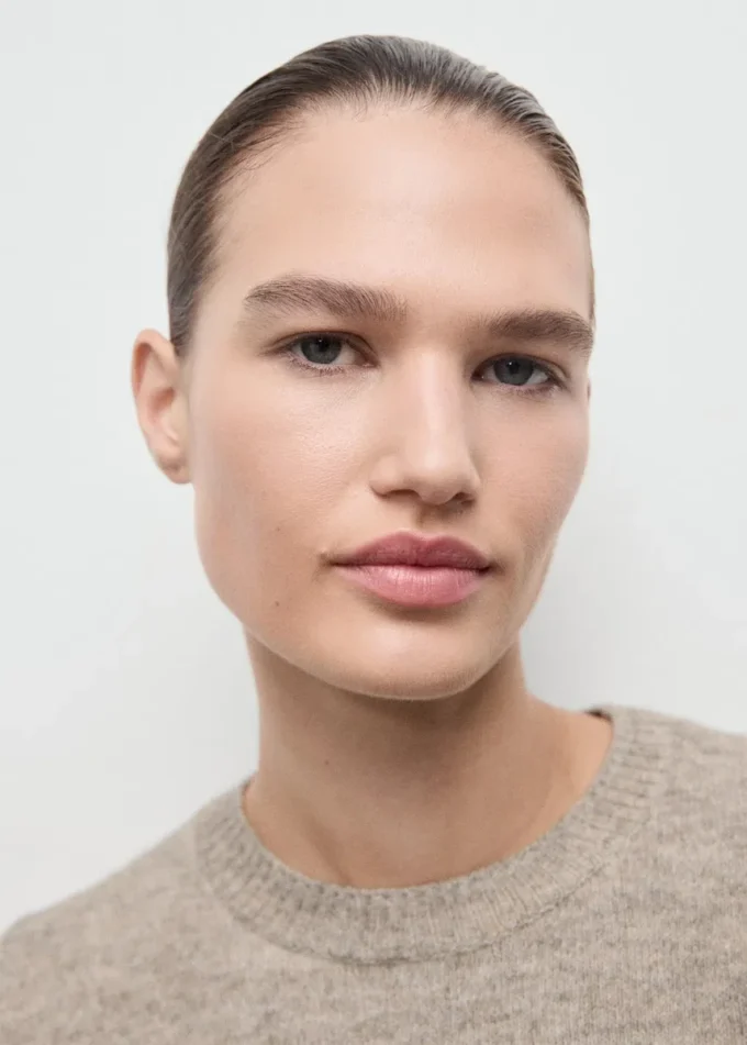 Maglione a maniche corte in maglia Maglione a maniche corte in maglia