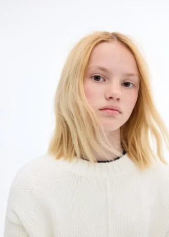 Maglione a maniche lunghe in maglia