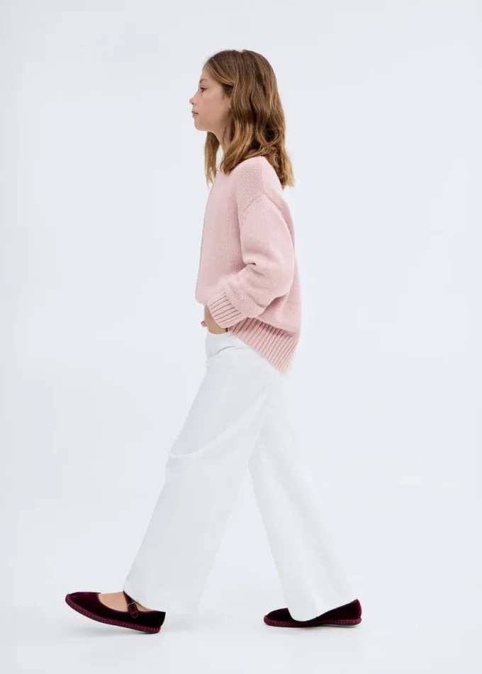 Maglione a maniche lunghe in maglia Maglione a maniche lunghe in maglia