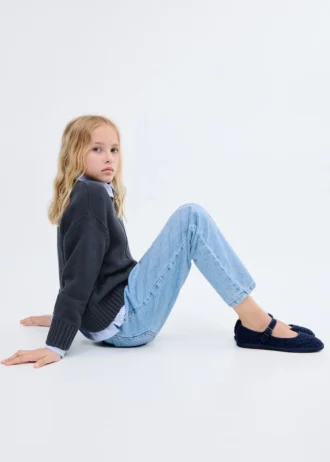 Maglione a maniche lunghe in maglia