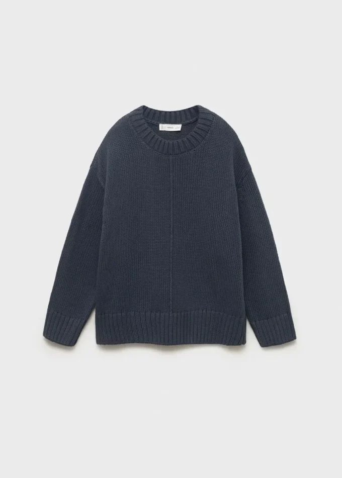 Maglione a maniche lunghe in maglia Maglione a maniche lunghe in maglia