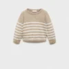 Maglione a righe in maglia Maglione a righe in maglia