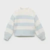 Maglione a righe in maglia Maglione a righe in maglia